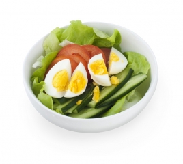 Ensalada de vegetales y huevo | Dietfarma